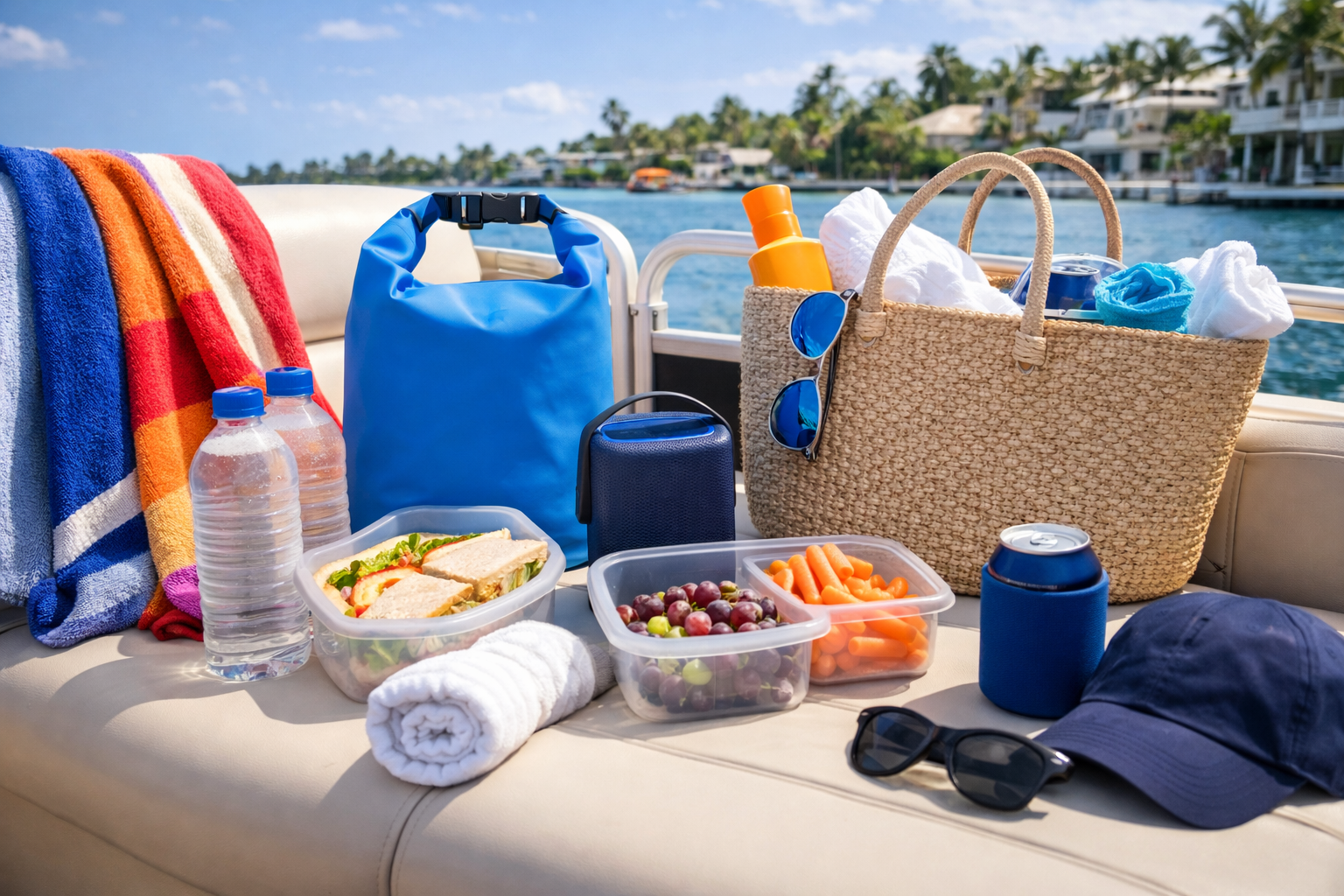 what to bring on a boat rental
